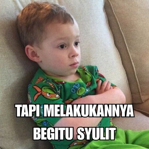 Konsisten Adalah Berat